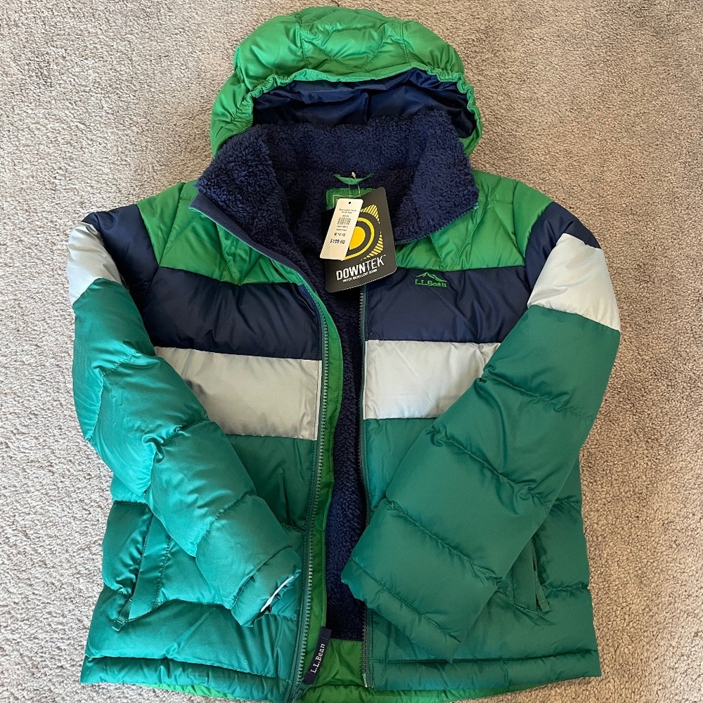 NWT LLBean Winter Jacket 10/12